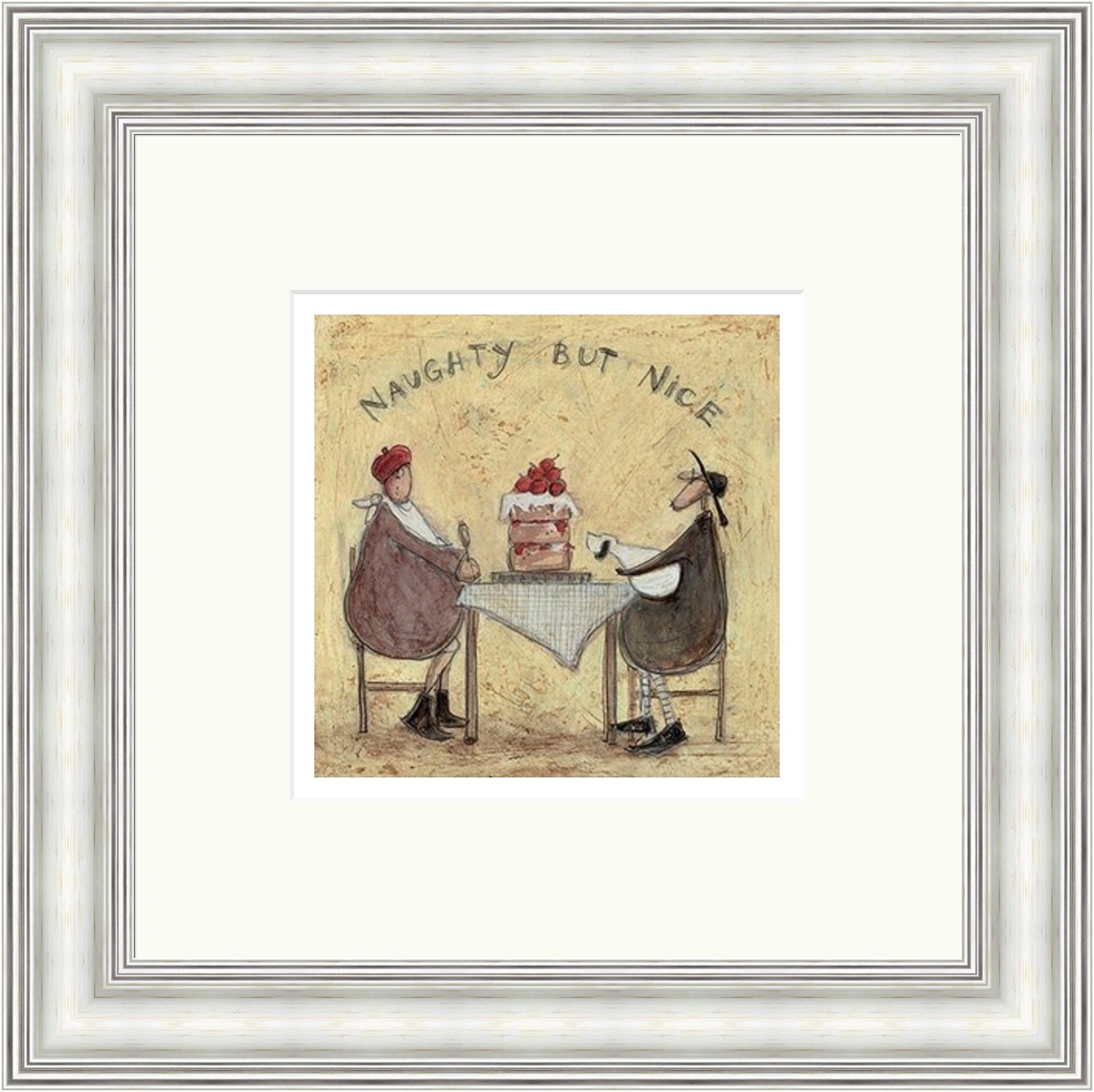 Naughty but Nice by Sam Toft framed sam toft wall art print - alternate product image 5