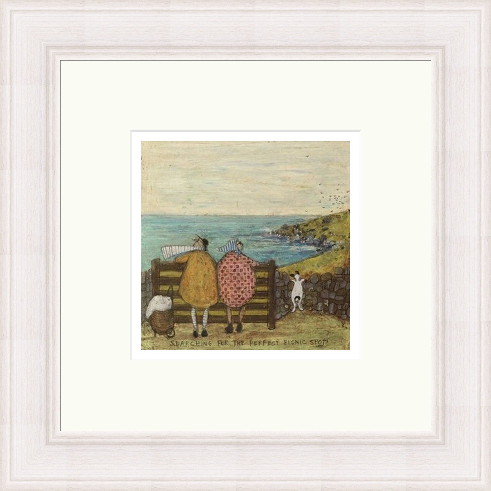 Searching for the Perfect Picnic Spot by Sam Toft framed sam toft wall art print - alternate product image 4