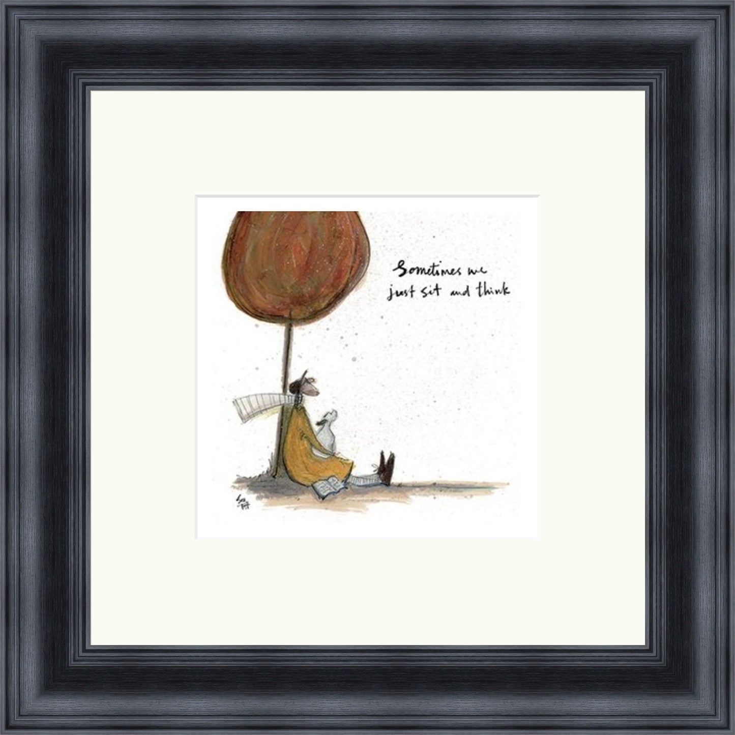 Sometimes We Just Sit and Think by Sam Toft