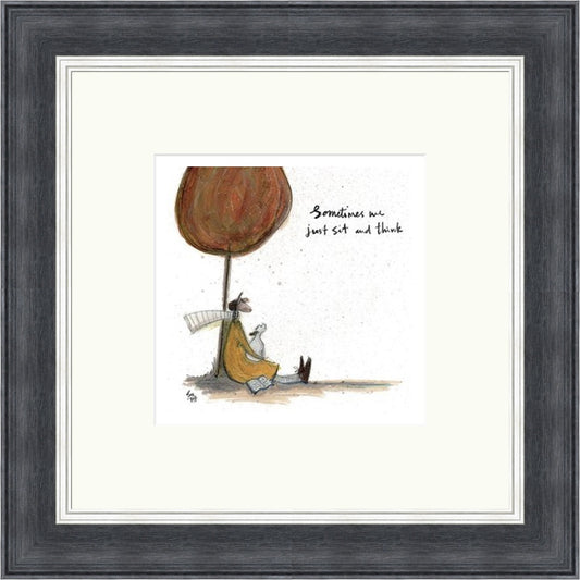 Sometimes We Just Sit and Think by Sam Toft