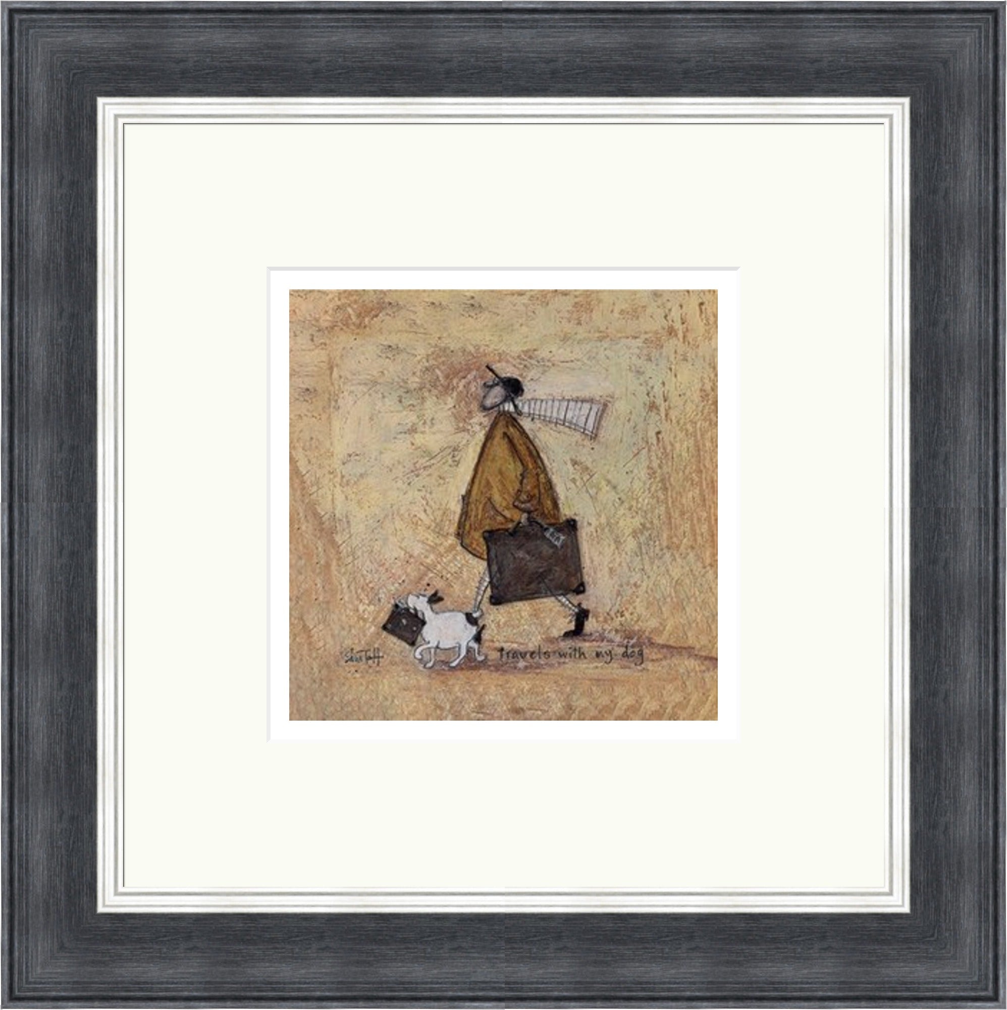 Travels with My Dog by Sam Toft – Art Prints Gallery