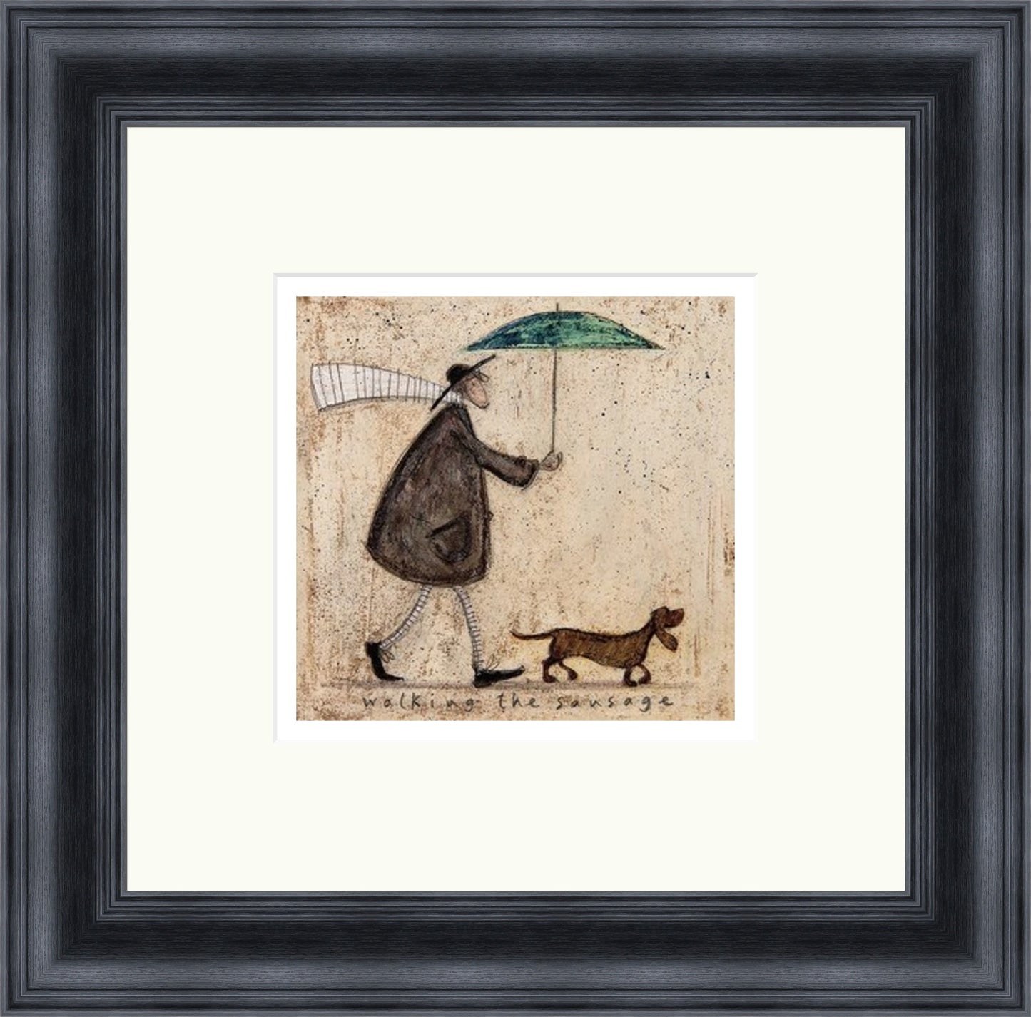 Walking the Sausage Dog by Sam Toft