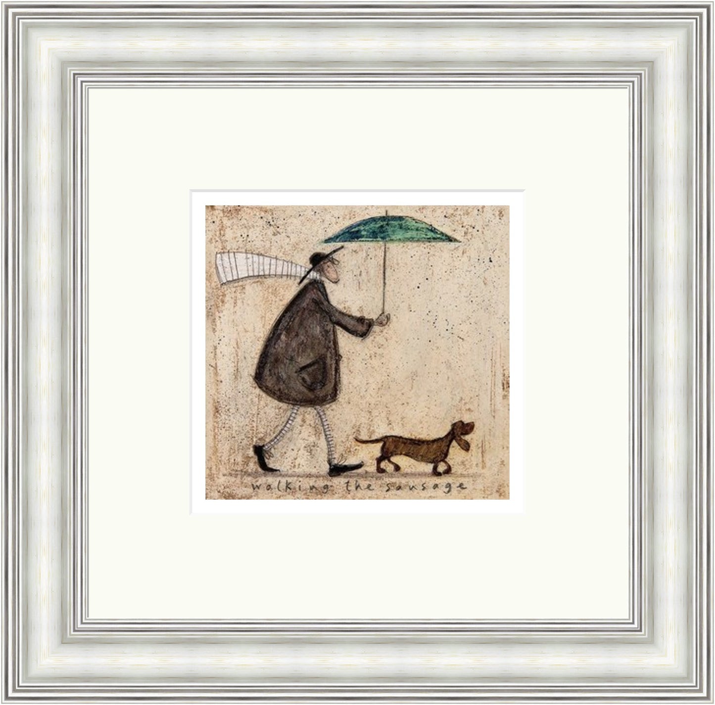 Walking the Sausage Dog by Sam Toft