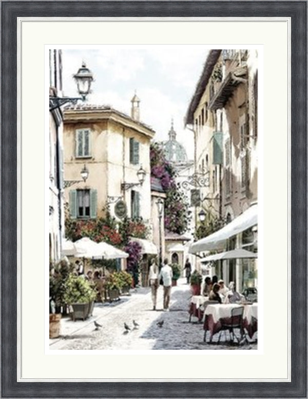 Cafe Stroll by Richard Macneil