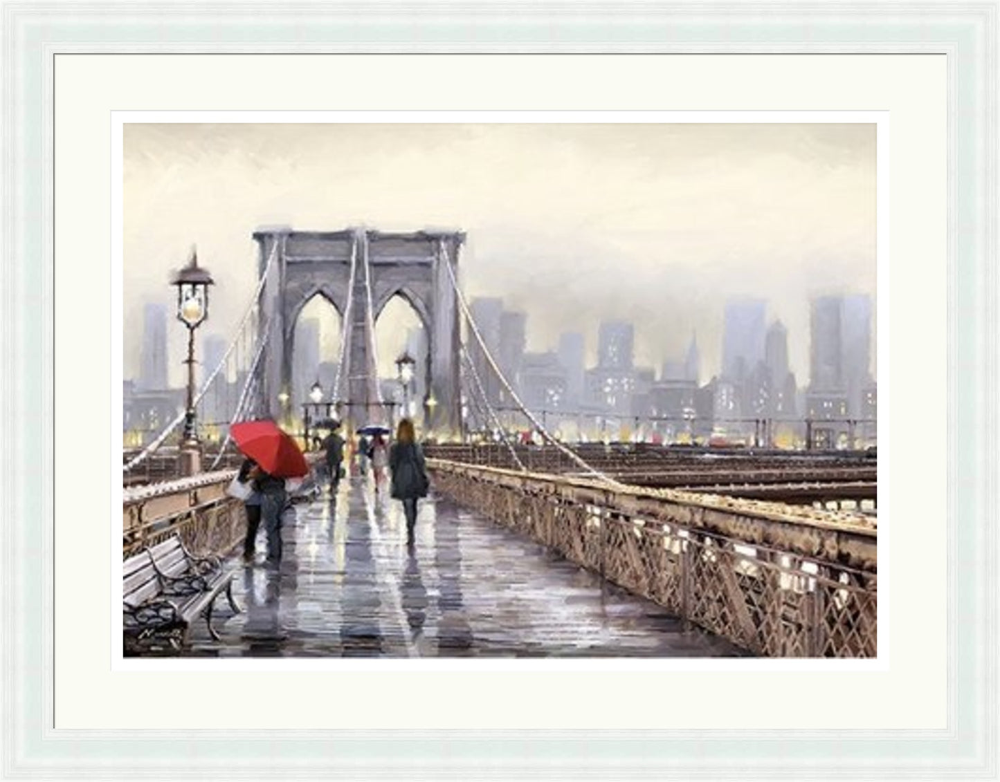 Brooklyn Bridge New York by Richard Macneil