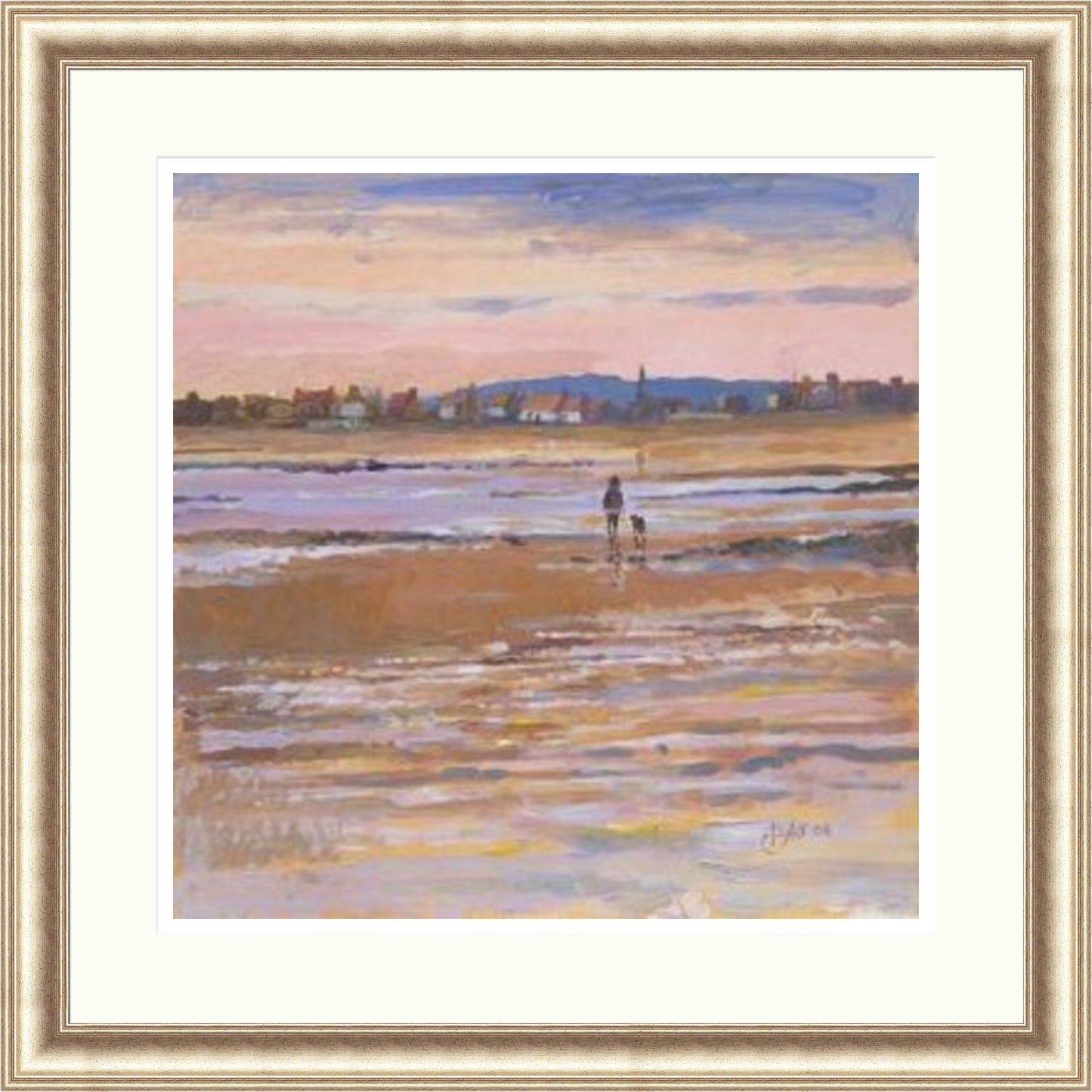 Beach Scene, Earlsferry, Fife by Chris Taylor