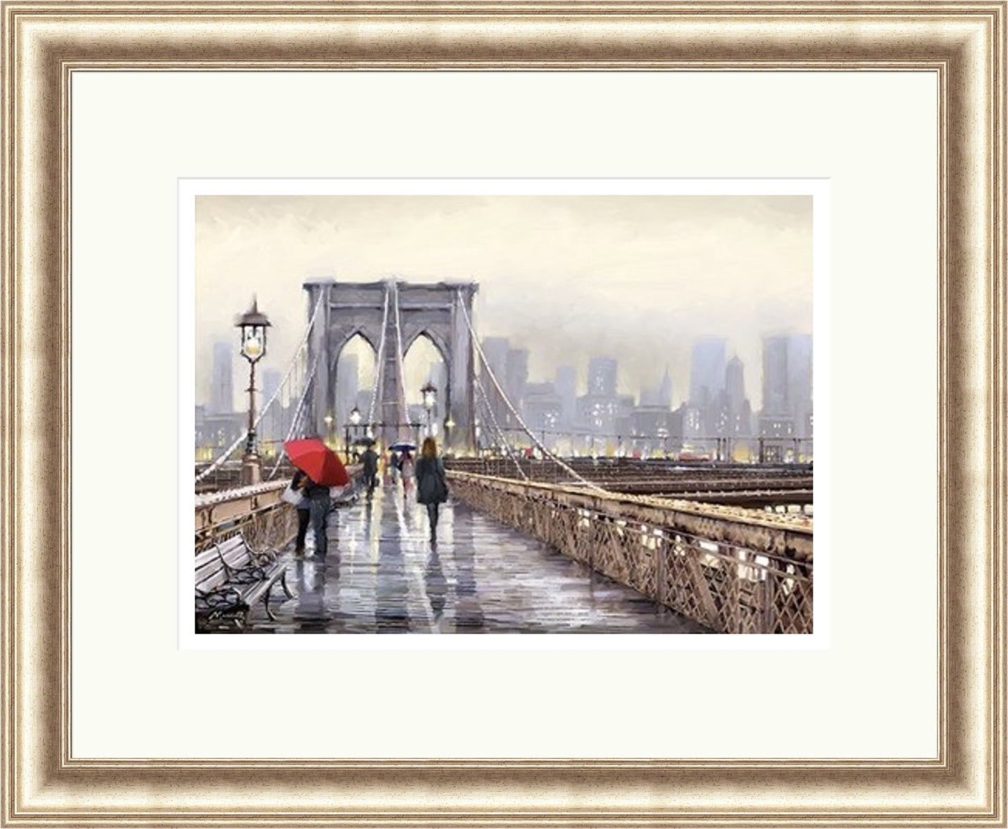Brooklyn Bridge New York by Richard Macneil