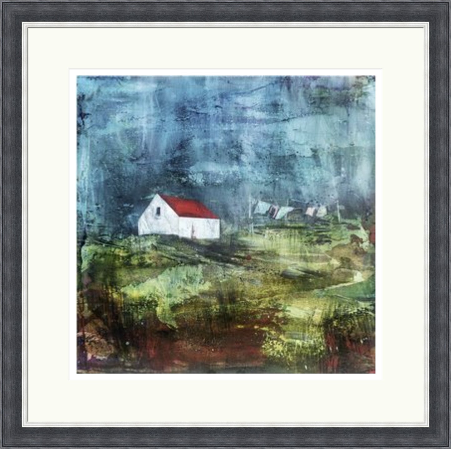 Drying Green and Peat Bog by Fiona Matheson – Art Prints Gallery