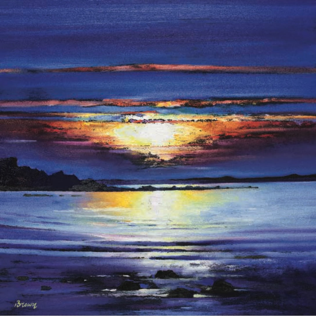 Midsummer Sunset (Signed Limited Edition) by Davy Brown