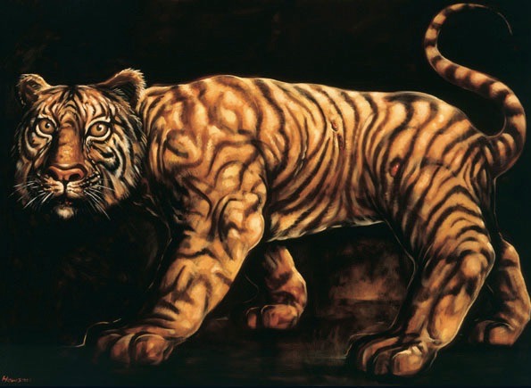 Tyger by Peter Howson
