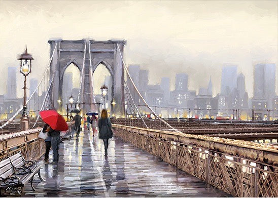 Brooklyn Bridge New York by Richard Macneil