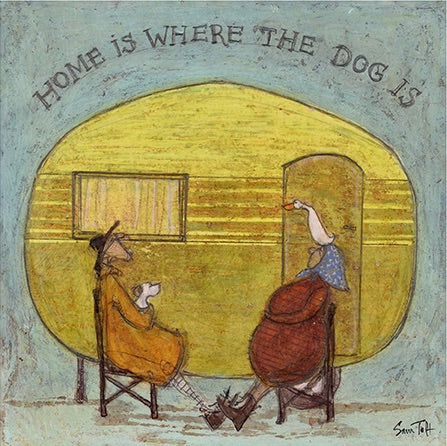 Home Is Where the Dog Is by Sam Toft