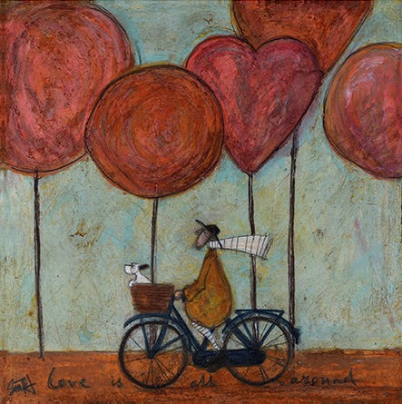 Love Is All Around by Sam Toft