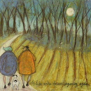 It's Like We're Forever Beginning Again by Sam Toft