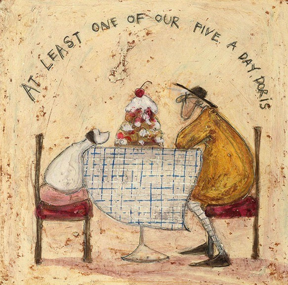 At Least One of Our Five a Day Doris by Sam Toft