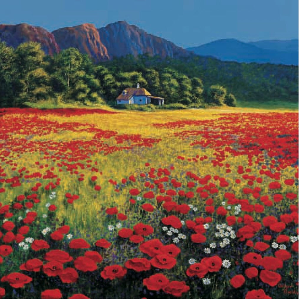 Rhapsody in Red Tuscany by Arthur Claridge