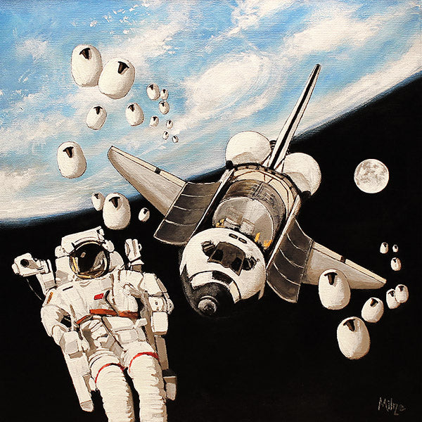 Space Walk by Stan Milne