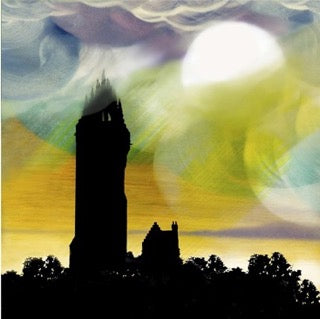 Tartan Skies Wallace Monument by Esther Cohen