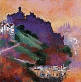 Edinburgh Castle (Signed Limited Edition) Art Print) by Colin Ruffell