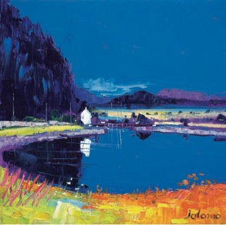 Dunardry Reflections Crinan Canal Signed Limited Edition by John Lowrie Morrison (JOLOMO)