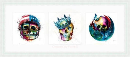 Skulls Trio by Patrice Murciano