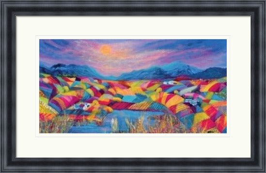 Rainbow Fields (Limited Edition) by Kathleen Buchan