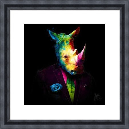 Rhinoceros (Black) by Patrice Murciano