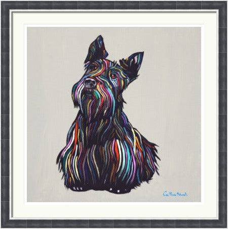 Scottie Dog Art Print by Callum Nicol