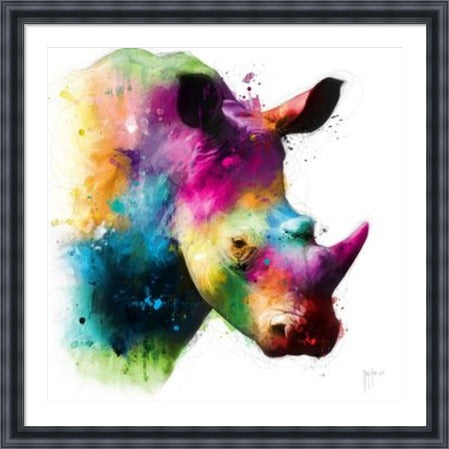 Rhinoceros (White) by Patrice Murciano