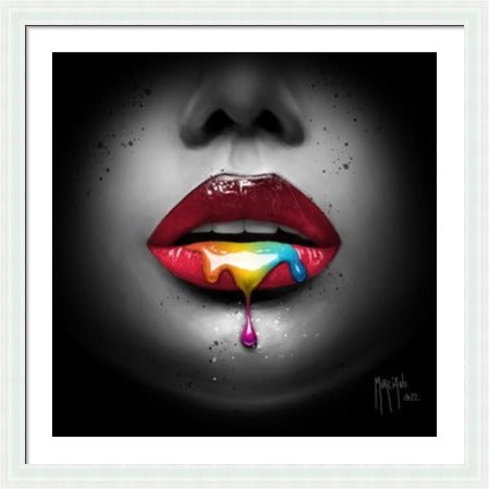 Rainbow Kiss by Patrice Murciano