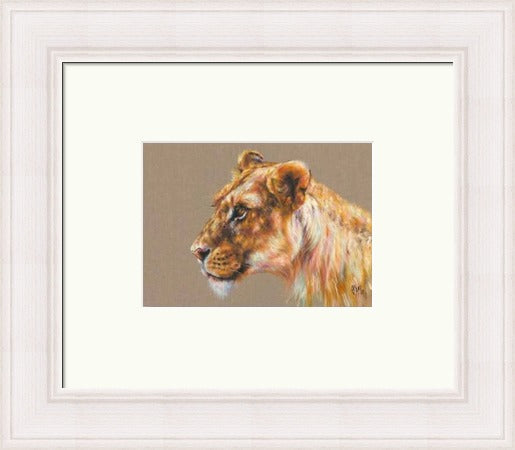 Dhakiya Tiger Art Print (She Who Is Smart) by Georgina McMaster