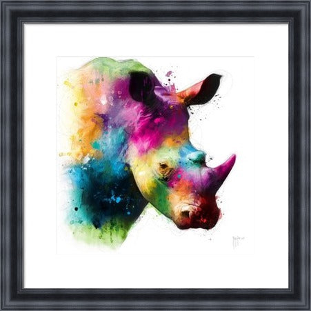 Rhinoceros (White) by Patrice Murciano