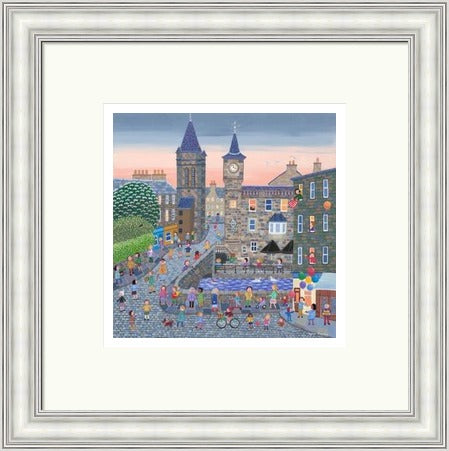 As Evening Draws in, Stockbridge by Lynn Hanley