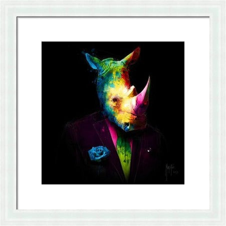 Rhinoceros (Black) by Patrice Murciano