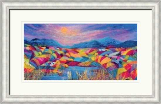 Rainbow Fields (Limited Edition) by Kathleen Buchan