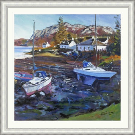 Tide Out, Plockton by James Somerville Lindsay