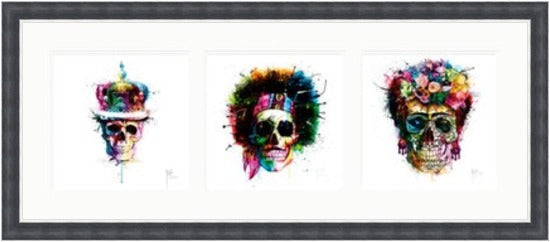 Skulls Trio III by Patrice Murciano