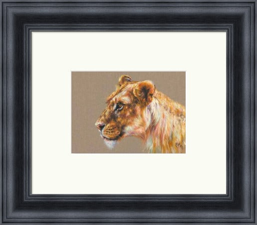 Dhakiya Tiger Art Print (She Who Is Smart) by Georgina McMaster