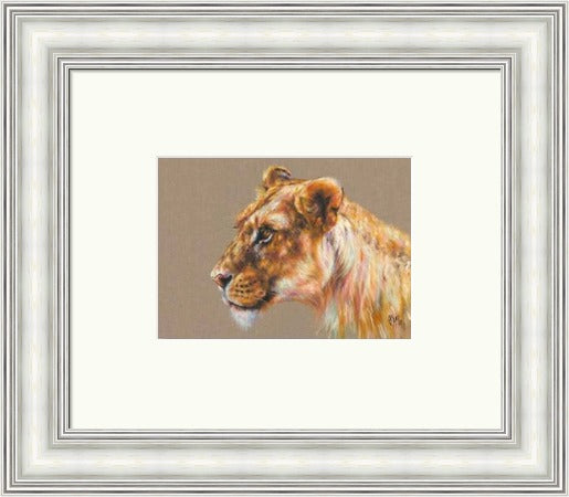 Dhakiya Tiger Art Print (She Who Is Smart) by Georgina McMaster