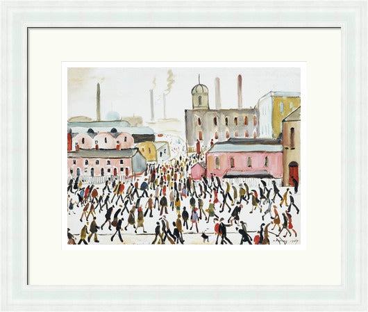 Going To Work, 1959 by L S Lowry