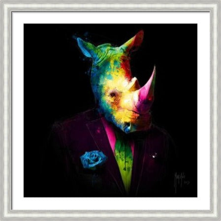 Rhinoceros (Black) by Patrice Murciano