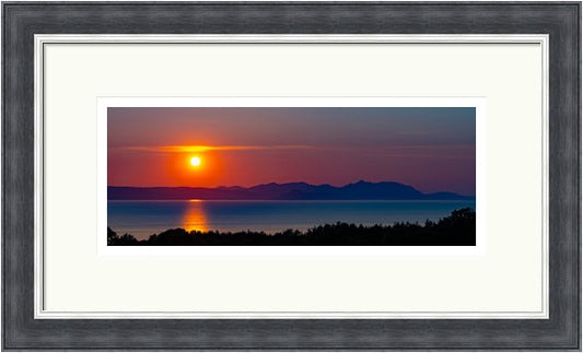 Arran Sunset by Ian Marshall