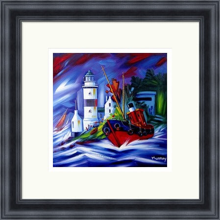 Stormy Cloch by Raymond Murray