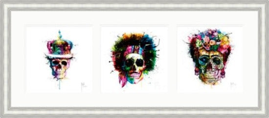 Skulls Trio III by Patrice Murciano