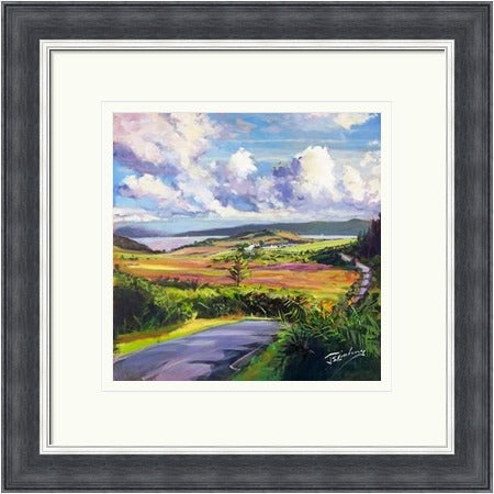 On the Road to Portavadie by James Somerville Lindsay