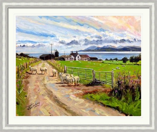 Coastal Pastures, Argyll by James Somerville Lindsay