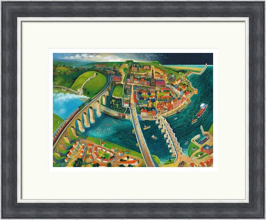 Swanning about in Berwick Upon Tweed by Rob Hain