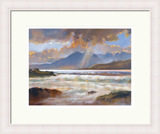 Storm Over Arran (Limited Edition) by Ed Hunter