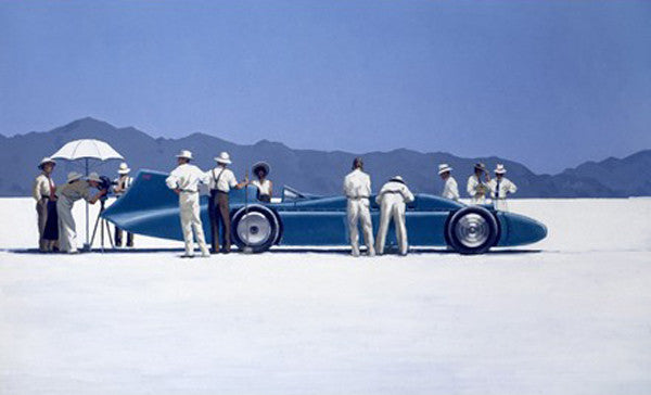 Bluebird at Bonneville by Jack Vettriano