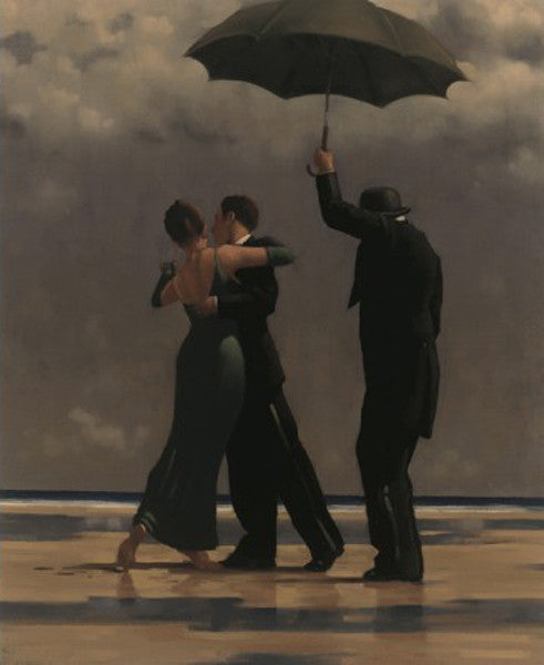 Dancer in Emerald by Jack Vettriano